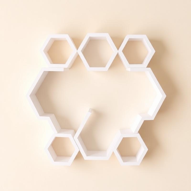Nicho Hexagonal Decorativo